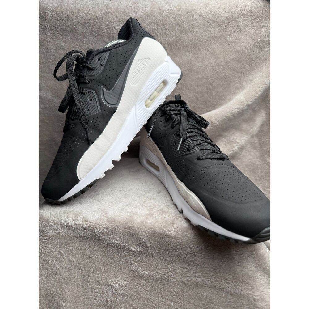Nike Air Max 90 Ultra Moire "Black / White" (819477-010) - Men's Size 12